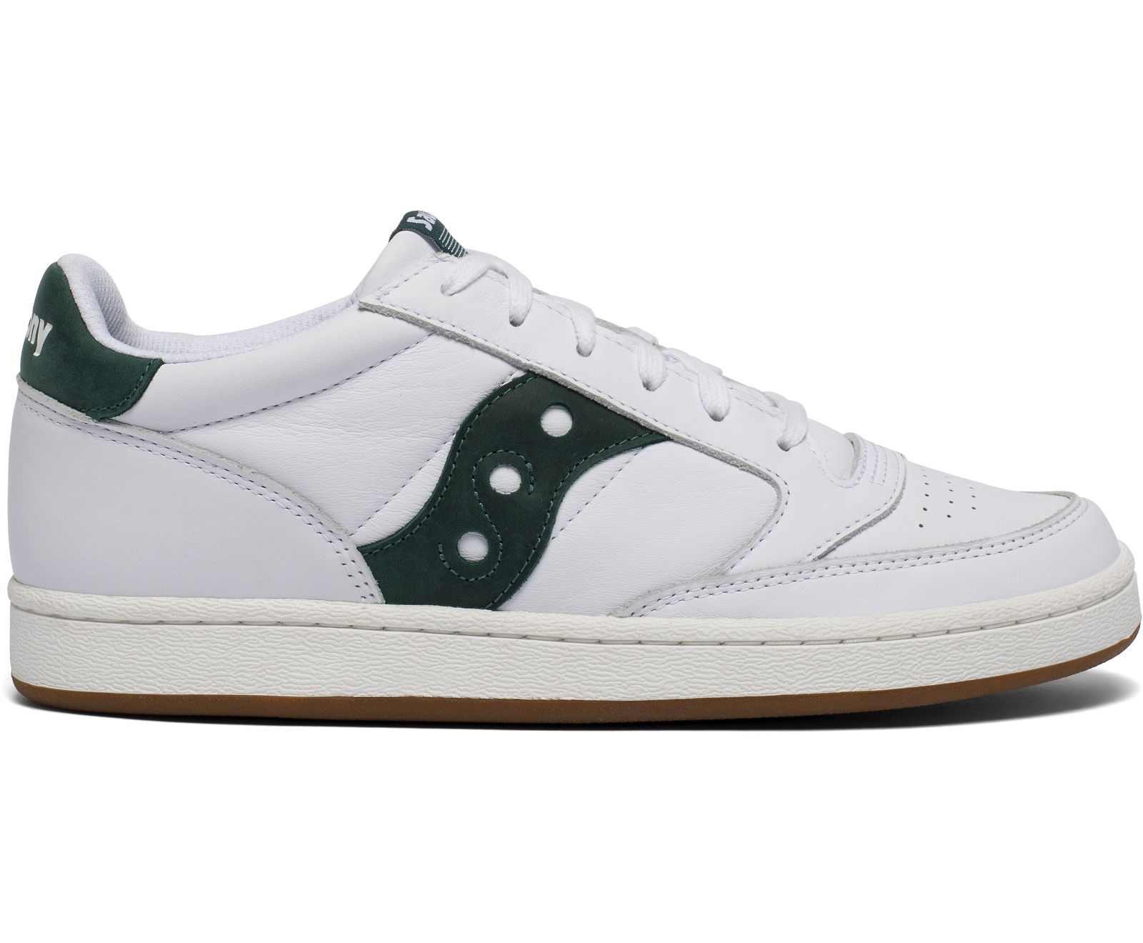 Saucony Jazz Court Women\'s Originals White / Green | Canada 048CTVE